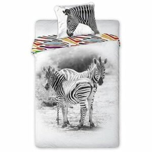 FARO bavlnená posteľná bielizeň Wild Zebra