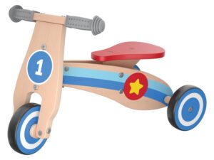 Playtive Drevené odrážadlo/hojdací koník/podporný vozík