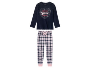 lupilu® Dievčenské bavlnené pyžamo BIO
