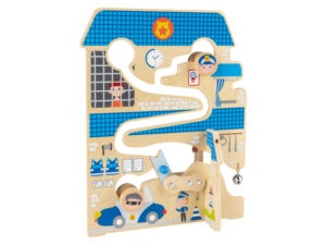 Playtive Obojstranná hra labyrint (policajná stanica