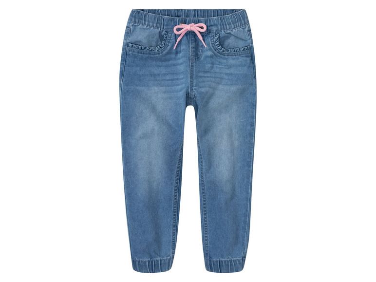 lupilu® Dievčenské teplákové džínsy