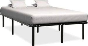 Rám postele čierny kov 140 ×