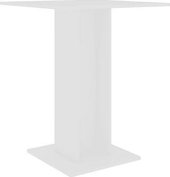 Bistro stolík biely 60 × 60