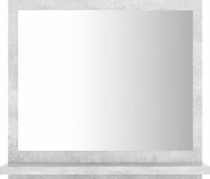 Kúpeľkové zrkadlo betónovo-sivé 40 ×10