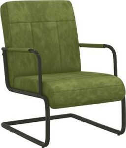 Konzolová stolička svetlo zelená