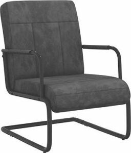 Konzolová stolička tmavo sivá