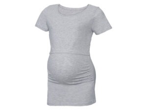 esmara® Dámske bavlnené tehotenské tričko z
