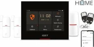 iGET HOME Alarm X5 – inteligentný zabezpečovací systém Wi-Fi