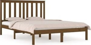 Rám postele medový masívna borovica 120 ×