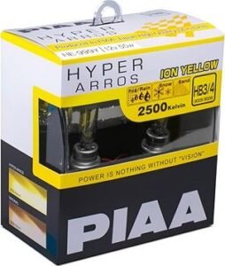 PIAA Hyper Arros Ion Yellow 2500KK HB3/HB4 – teplé žlté