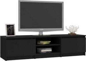 TV stolík čierny