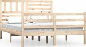 Rám postele masívne drevo 150 × 200