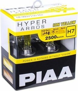 PIAA Hyper Arros Ion Yellow 2500 K H7 –⁠ teplé žlté