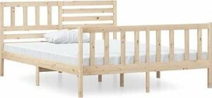 Rám postele masívne drevo 120 × 190