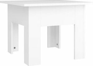 SHUMEE Konferenčný stolík biely 55 × 55