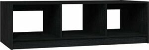SHUMEE Konferenčný stolík čierny 110 × 50 ×