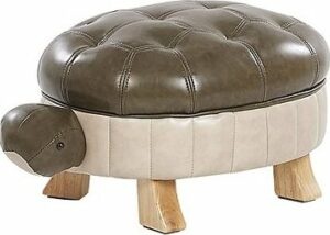 Tmavozelená stolička korytnačka TURTLE