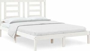 Rám postele biely masívna borovica 135 ×