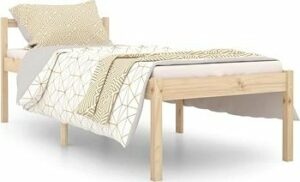 Rám postele masívne drevo 75 × 190