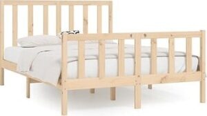 Rám postele masívne drevo 150 × 200
