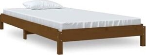 Stohovateľná posteľ medovo hnedá 75 × 190