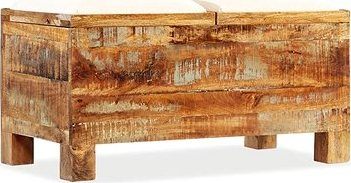 Úložná lavica masívne recyklované drevo 80 ×