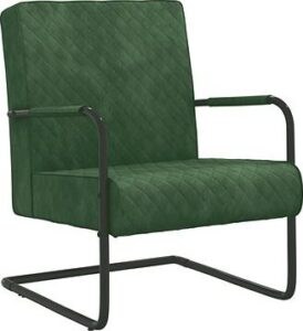 Konzolová stolička tmavo zelená