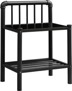 Nočný stolík čierny 45 × 34