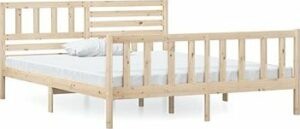 Rám postele masívne drevo 120 ×