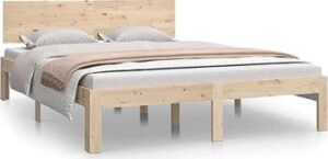 Rám postele masívne drevo 135 ×