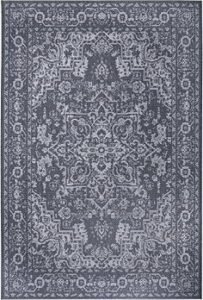 Kusový orientálny koberec Flatweave 104809 Grey/Cream