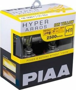 PIAA Hyper Arros Ion Yellow 2500KK H11 – teplé žlté
