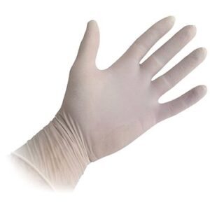 Jednorazové latexové rukavice