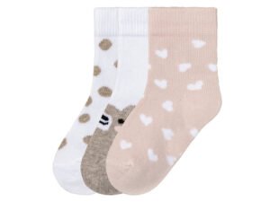 lupilu® Dievčenské ponožky pre bábätká