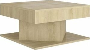 SHUMEE Konferenčný stolík dub sonoma 57 × 57