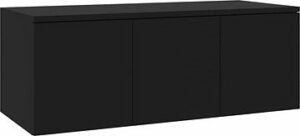 TV stolík čierny 80 × 34