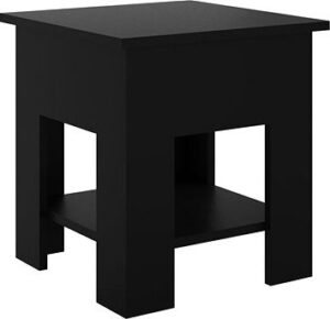 SHUMEE Konferenčný stolík čierny 40 × 40 ×