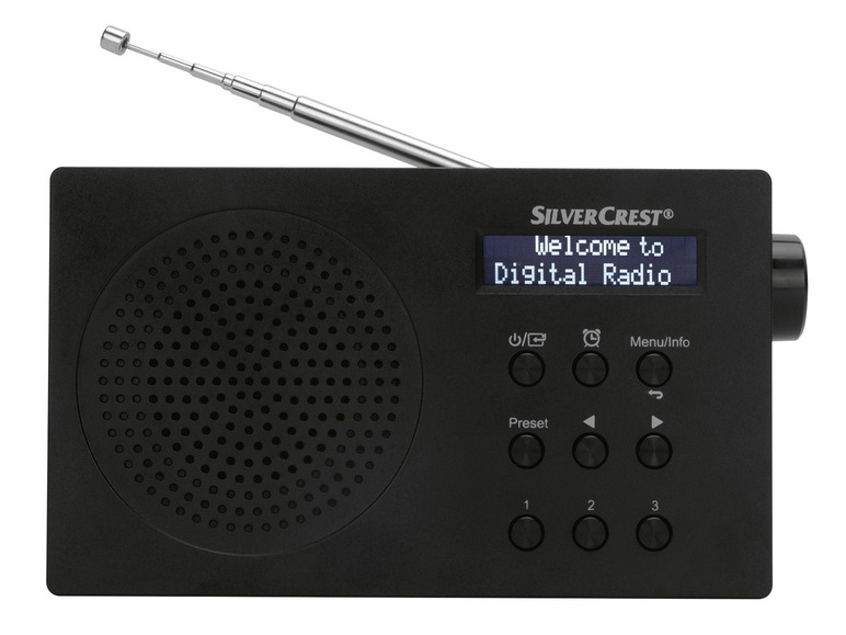 SILVERCREST® Rádio DAB+ SDR