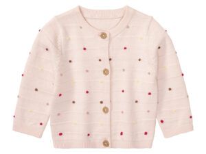 lupilu® Dievčenský sveter pre bábätká