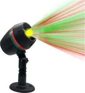 LED vianočný laser projektor RG