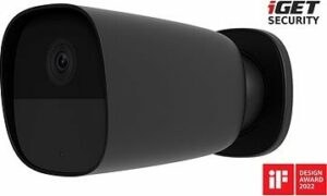 iGET SECURITY EP26 Black – WiFi batériová vonkajšia/vnútorná IP Full HD kamera