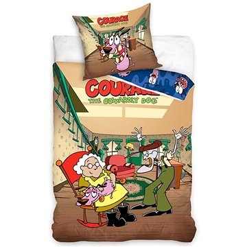 CARBOTEX obojstranné Courage the Cowardly Dog