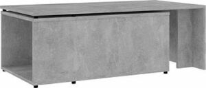 Konferenčný stolík betónovo sivý 150 × 50