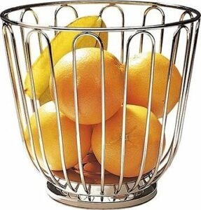 Servírovací košík na ovocie okrúhly
