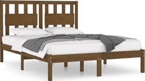 Rám postele medový masívna borovica 120 ×