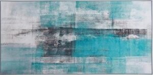 Modrý koberec 80 × 150
