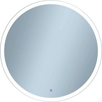Nezahmlievajúce kúpeľné zrkadlo okrúhle s LED osvetlením