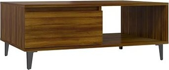 SHUMEE Konferenčný stolík hnedý dub 90 × 60