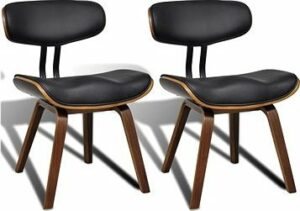 Jedálenské stoličky 2 ks ohýbané drevo