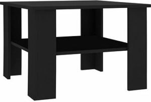 Konferenčný stolík čierny 60 × 60